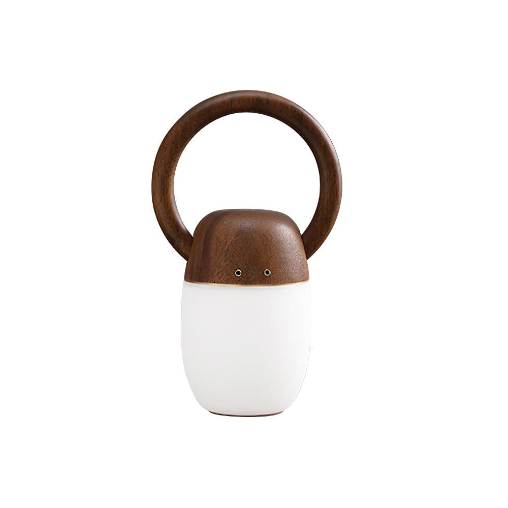 Sylelina Minimalistische tafellamp van hout