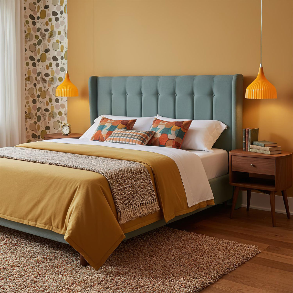 Ciraneria Flare hanglamp oranje