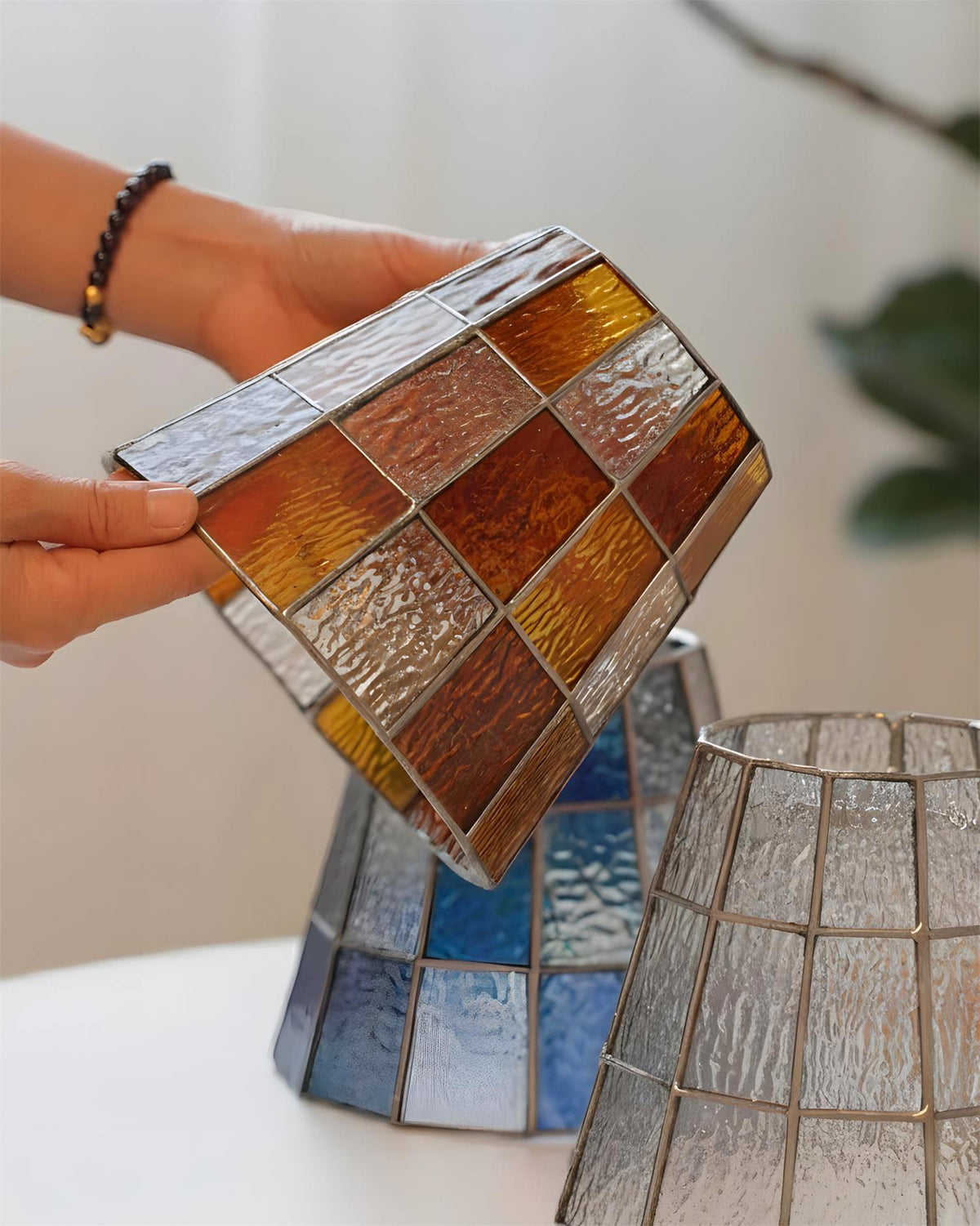 Lanviro hanglamp met glazen kap