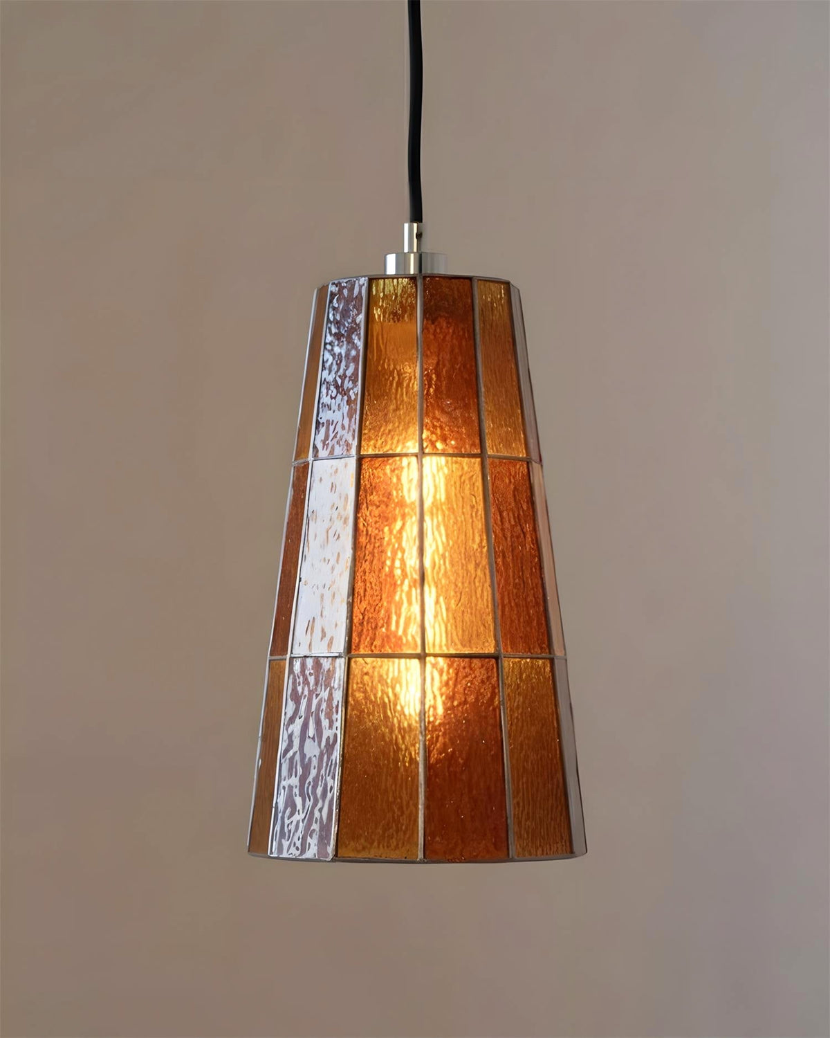 Lanviro hanglamp met glazen kap