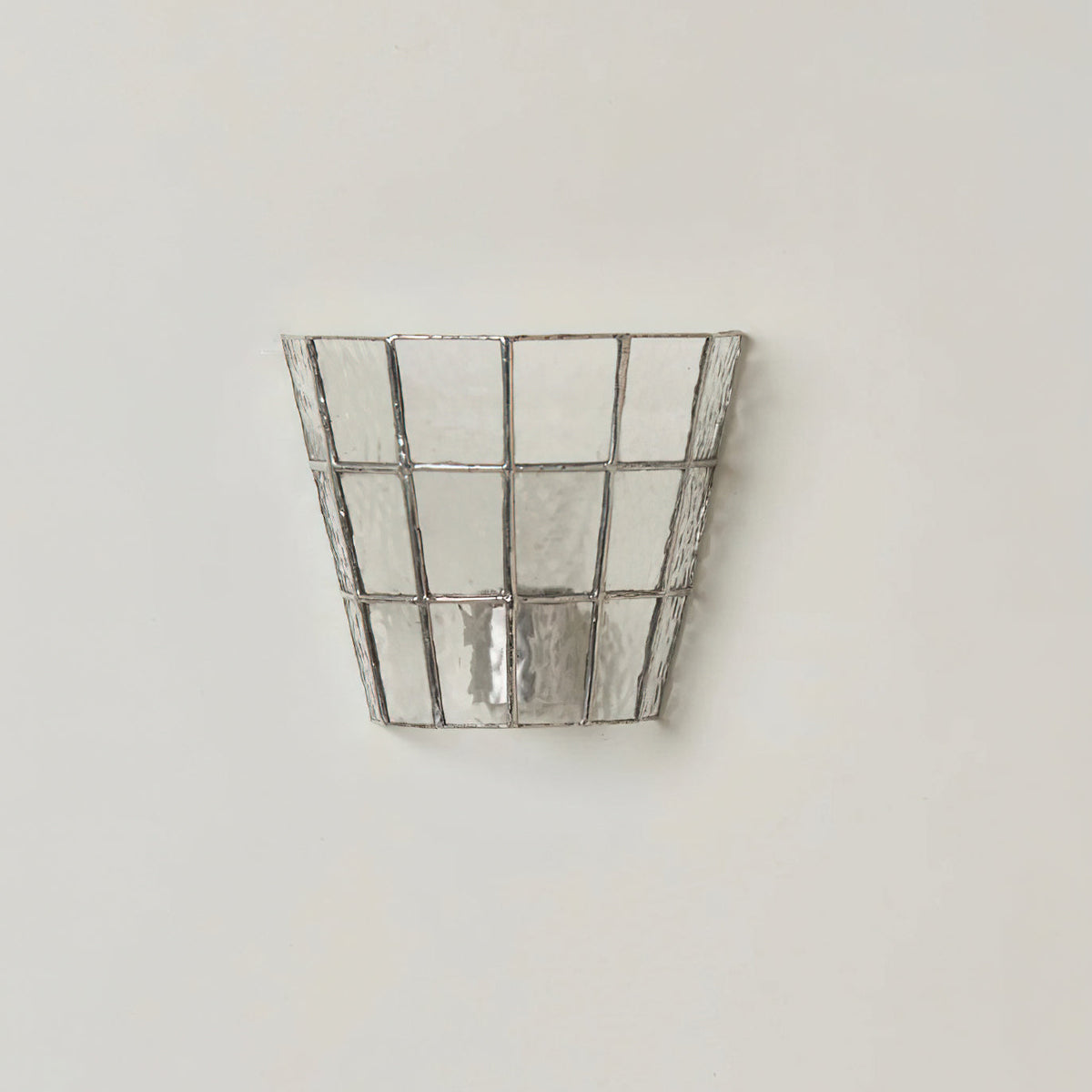 Saffrienne wandlamp met glas