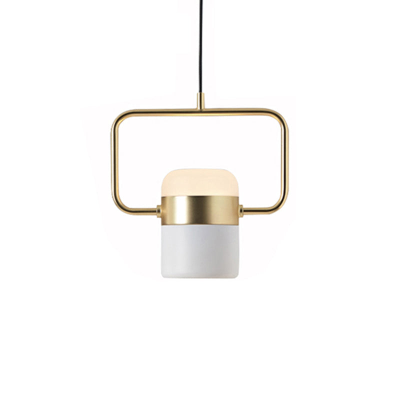 Morandi Moderne LED Hanglampen Zwart Wit Metaal Glas Eetkamer Slaapkamer