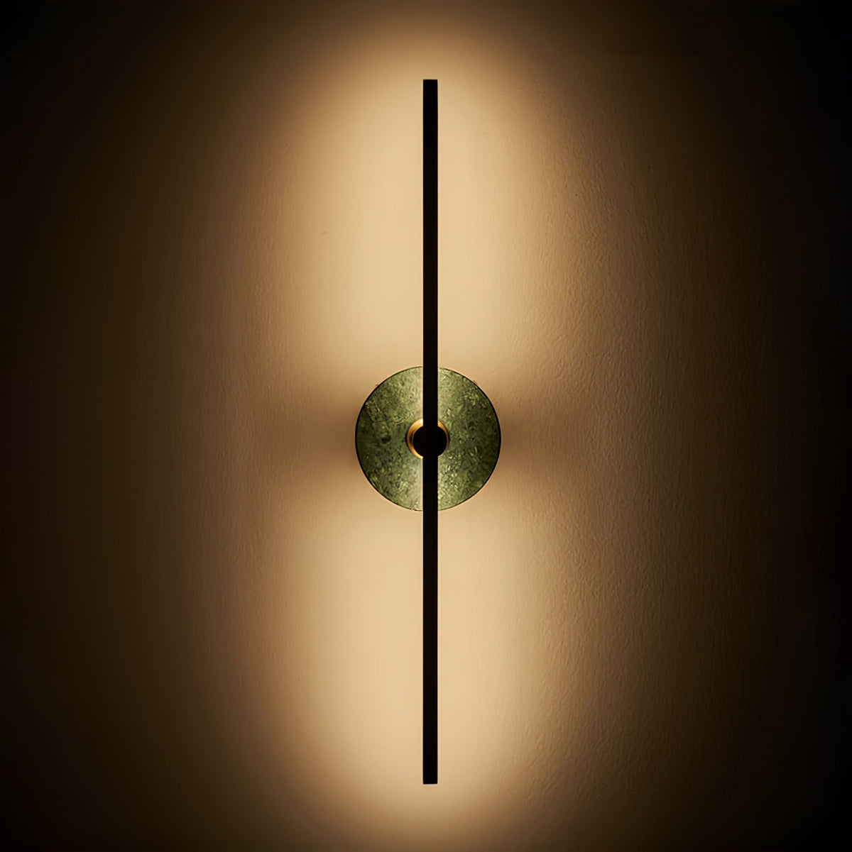 Albivine Lineaire wandlamp met Albast