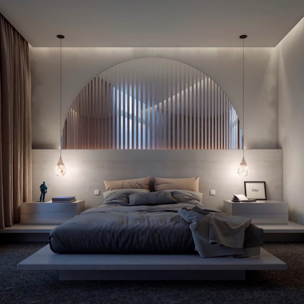 Sorvx hanglamp met marmeren regendruppels