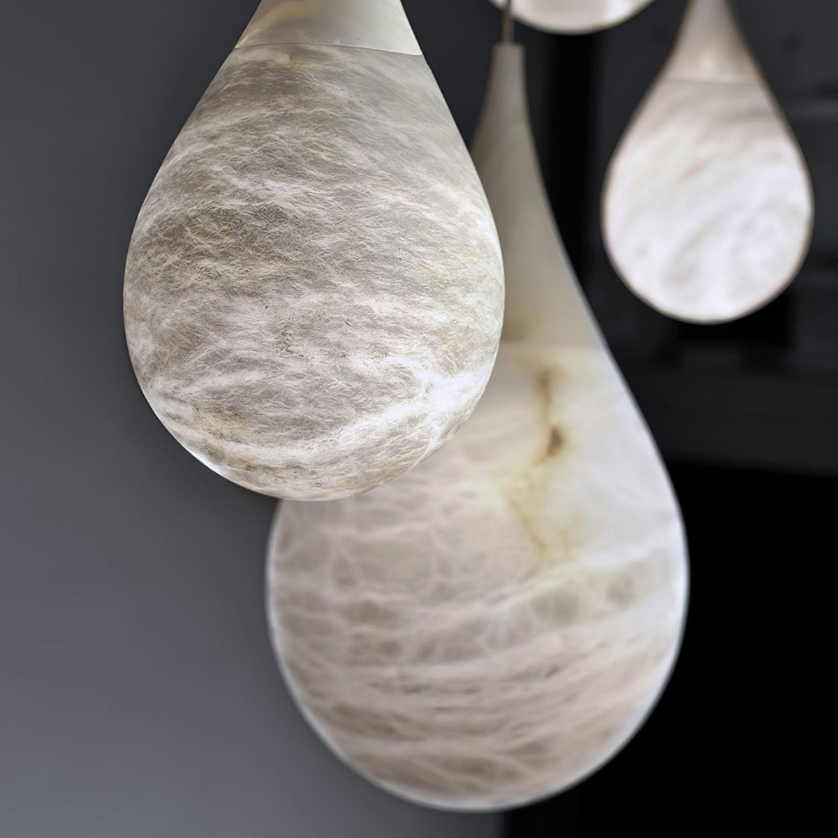 Sorvx hanglamp met marmeren regendruppels