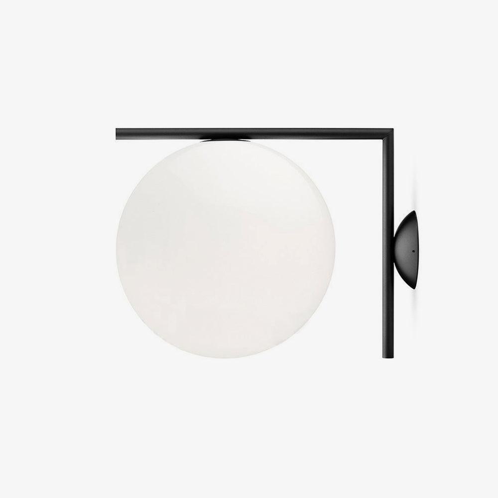 Joanna moderne minimalistische wandlamp van melkglas