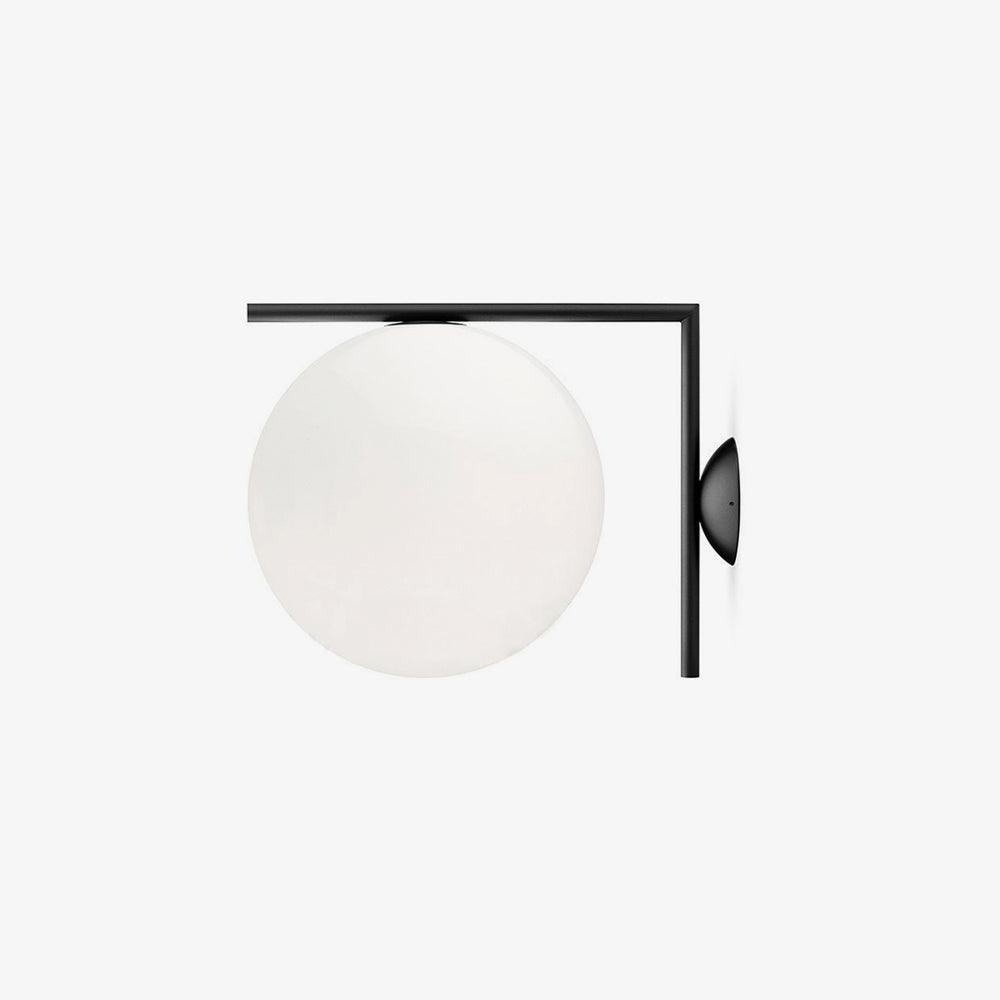Joanna moderne minimalistische wandlamp van melkglas