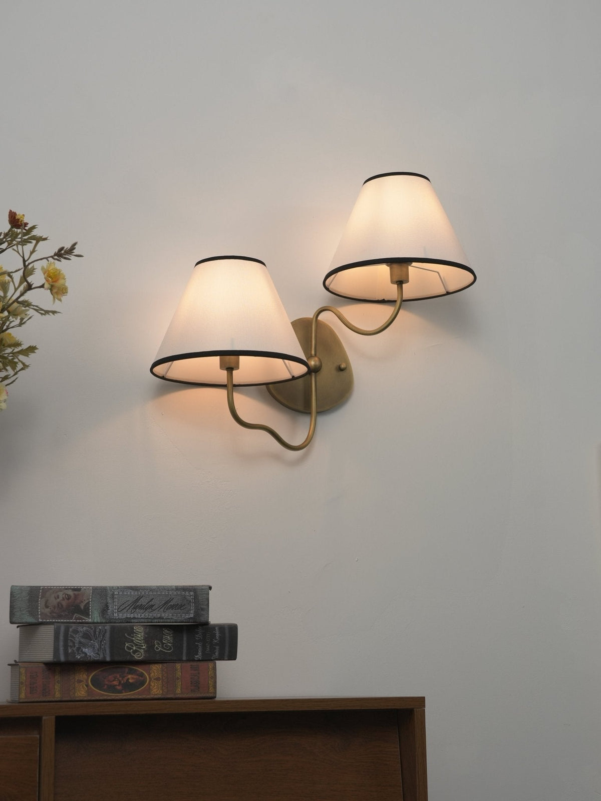 Mirarina dubbele wandlamp