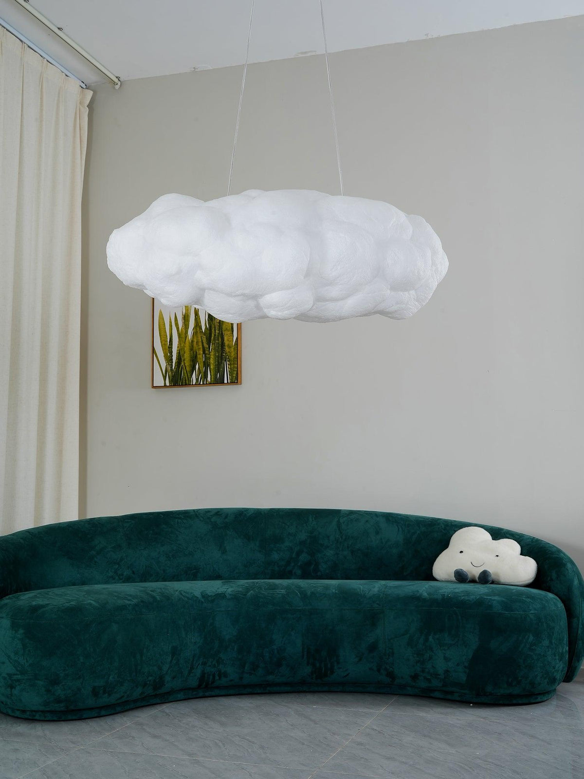 Nively vezel Silk hanglamp