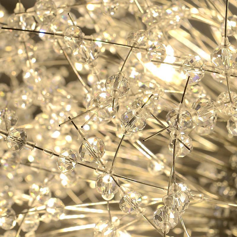 Haze Kroonluchter kristal Dandelion met Kristallen