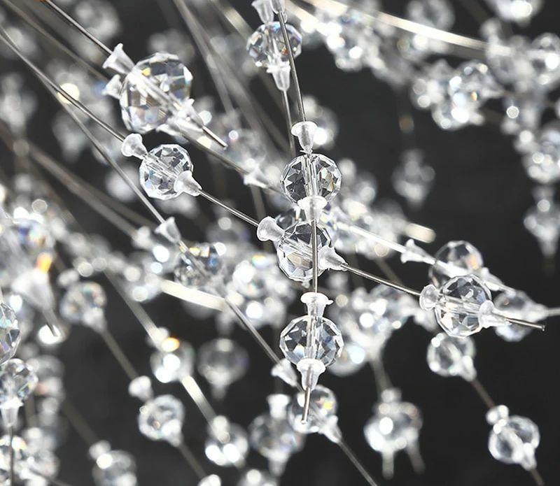 Haze Kroonluchter kristal Dandelion met Kristallen