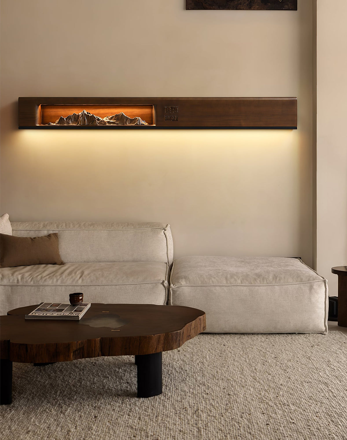 Matthew Moderne wandlamp van hout