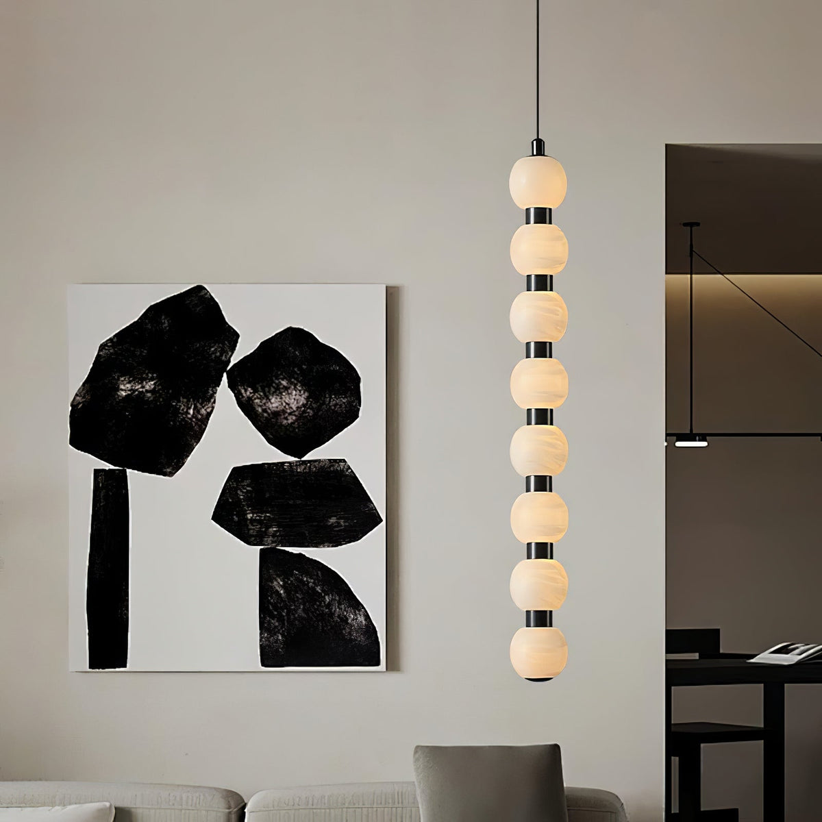 Albinaine Moderne hanglamp van albast