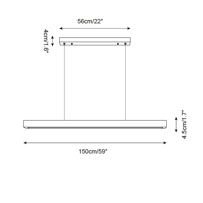 Lyven Minimalistische hanglamp van travertin