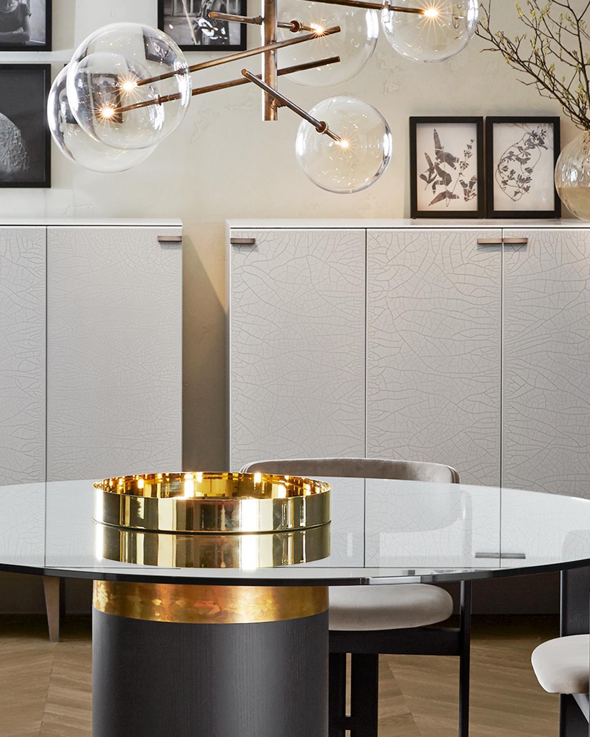 Aveno Kroonluchter LED Heldere Kristallen