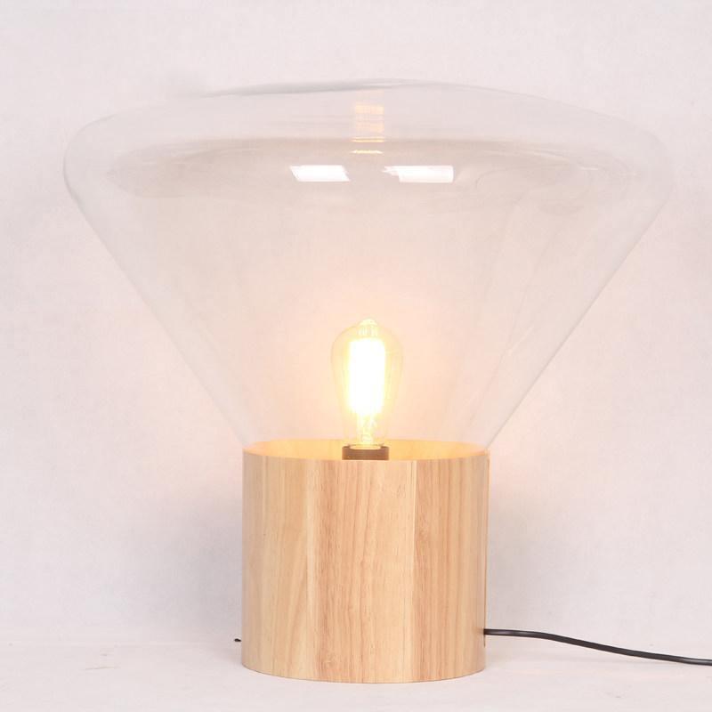 Sylirella Minimalistische houten tafellamp