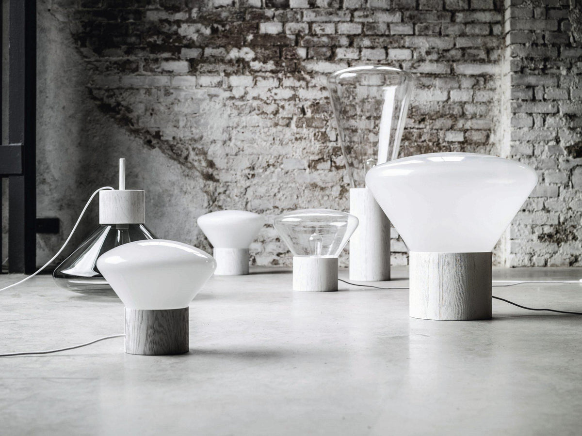 Sylirella Minimalistische houten tafellamp
