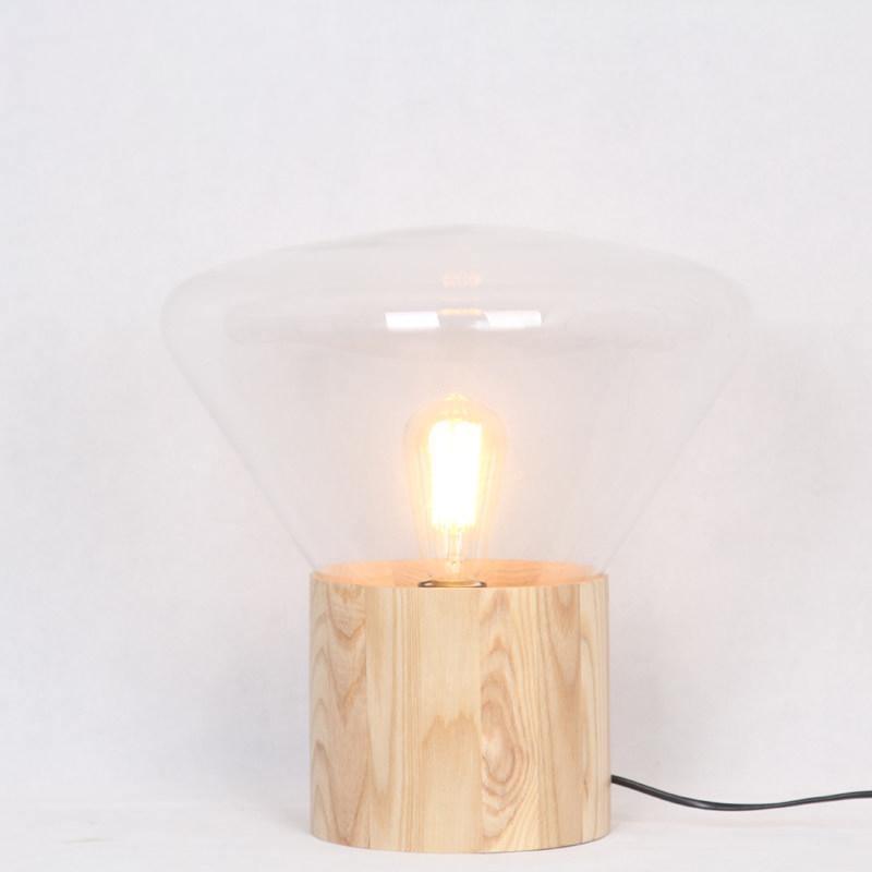 Sylirella Minimalistische houten tafellamp