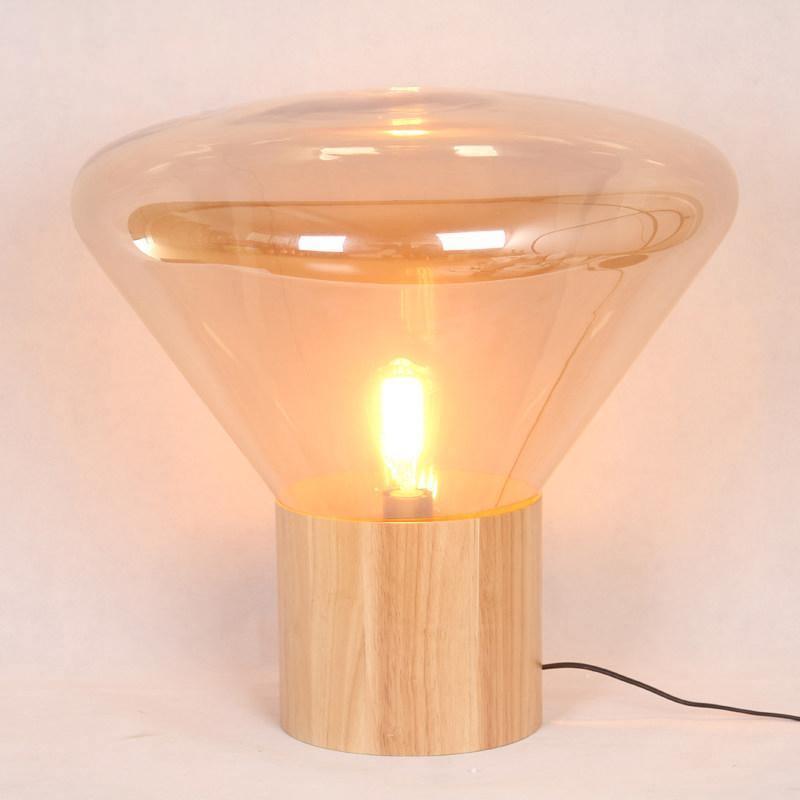 Sylirella Minimalistische houten tafellamp