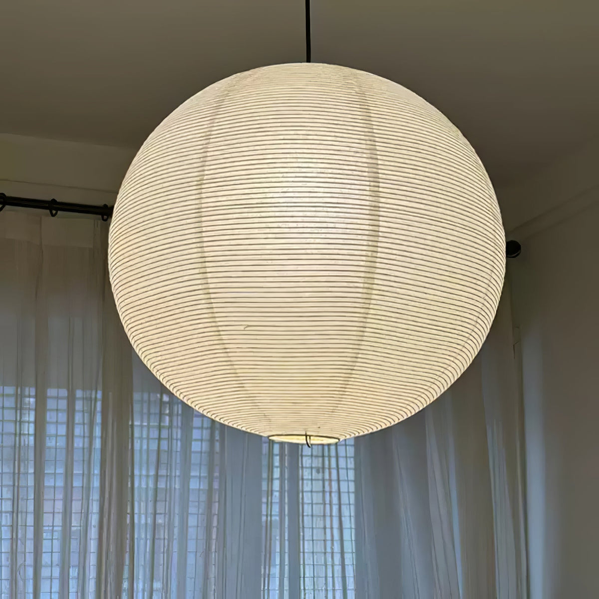 Noveno hanglamp met Washi-papier rond