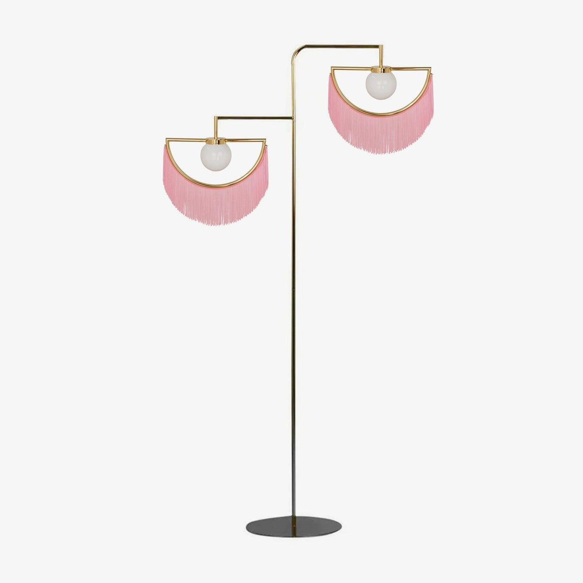 Dexe moderne vloerlamp in roze